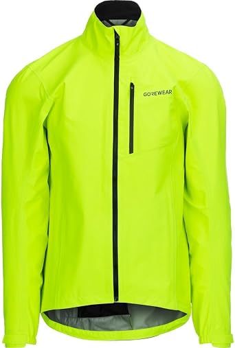GOREWEAR Glidewheel Gore-Tex Jacket - Mens Neon Yellow, Us S/Eu M