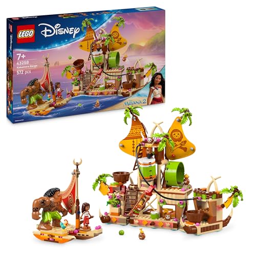 LEGO | Disney Vaiana 2 Barcaza de los Kakamora - Barco de
