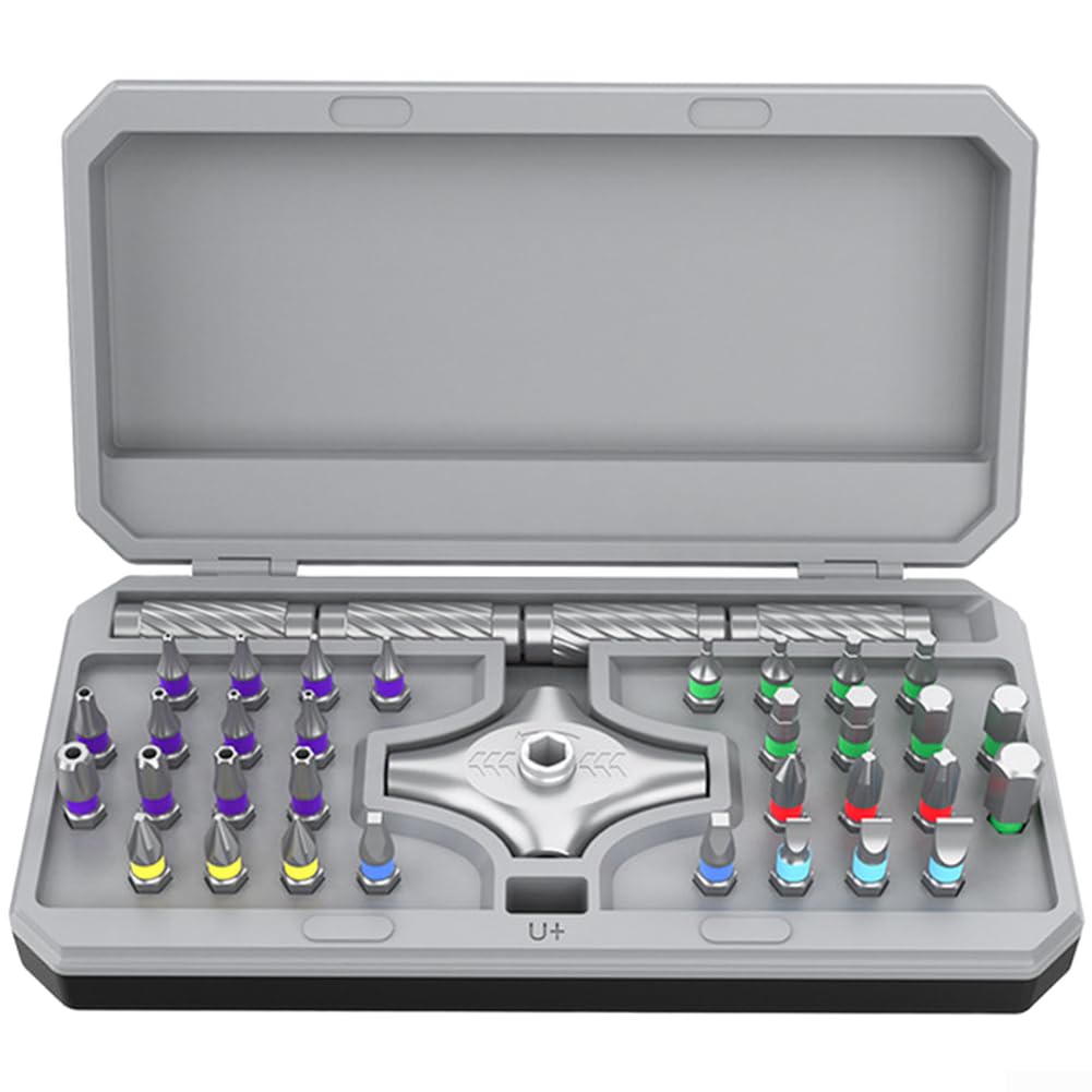 Tournevis magnétique 34 en 1 pour réparer facilement vos appareils