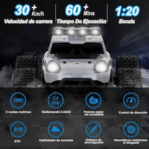 Listado y reviews de Carros a control remoto todo terreno - los más vendidos. 30 Imagen adicional