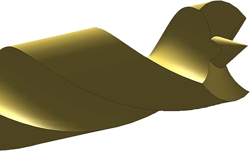 Miniatura 4 de Milescraft 2331 Broca de plantilla para estante de 14"  Broca de repuesto para plantilla de estante 1343  Taladro de agujeros para pasadores de