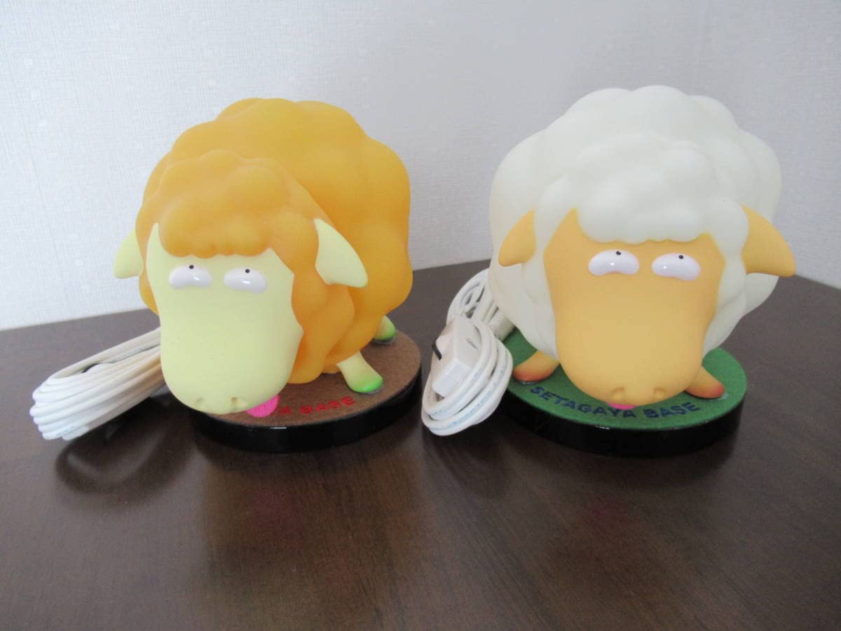 世田谷ベース正式装備品 100%WOOLマスコットランプ ホワイト 世田谷