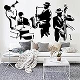Zoom IMG-2 huanyin jazz wall decal sassofono Zoom IMG-2 huanyin jazz wall decal sassofono