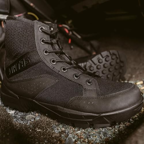 Image of VIKTOS Men's Johnny Combat Vented Breathable Tactical Work Boots | Durable Reinforced Hiking Footwear