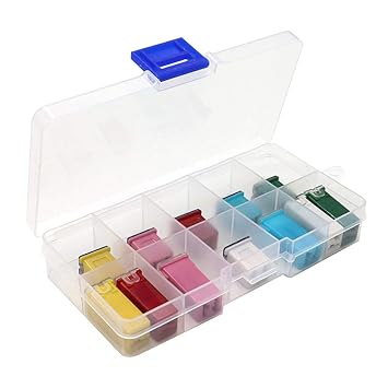 Deliqon Set of 1 Mini Car Assortment Blade Fuse Set for Car Truck SUV