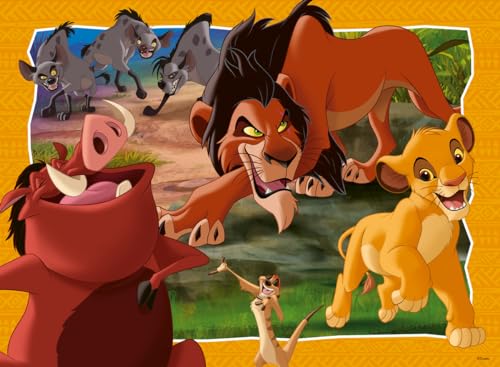 Puzzle 200 pièces : Le Roi Lion : Hakuna matata Ravensburger France - vue 5