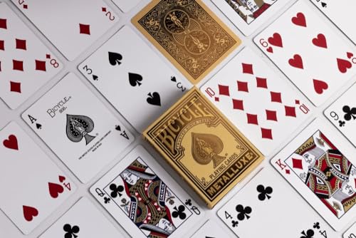 Bicycle 10036363 Metalluxe Gold Playing Cards thumb #1