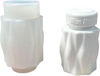 Silicone Perfumes Bottle Mold 3D Epoxy Resin Molds Storage Jar Mold Jewelry Decor Handmade Crystal Making