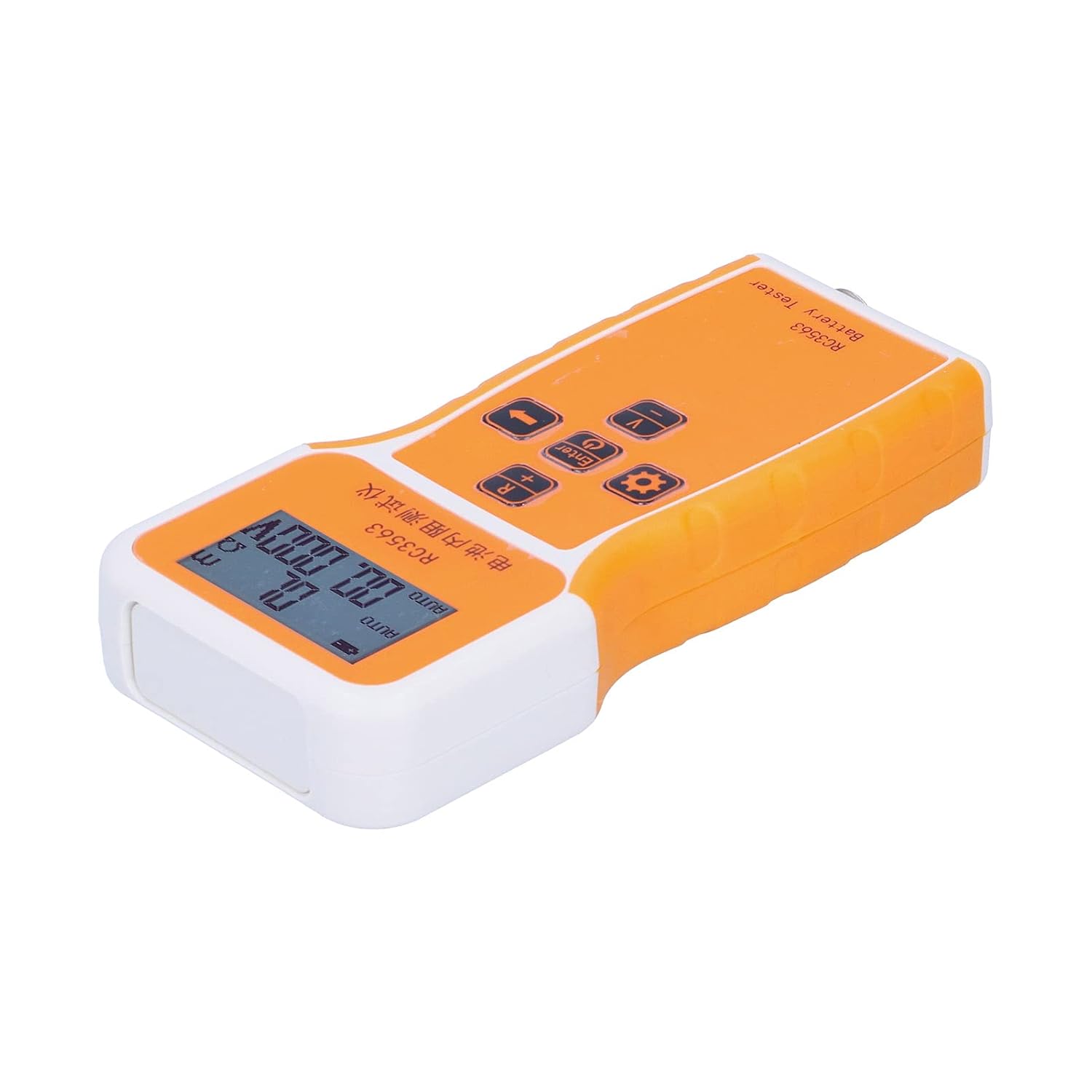 RC3563 Internal Resistance Tester Portable Battery Resistance Meter for Electric Vehicle Battery Maintenance ABS Material LCD Display