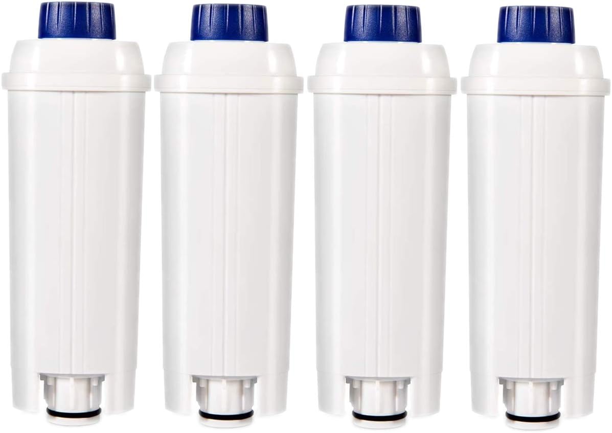 Coffee Filter Replacement for DeLonghi Filter DLSC002, Compatible with ECAM, ESAM, ETAM, BCO, EC -4 packs