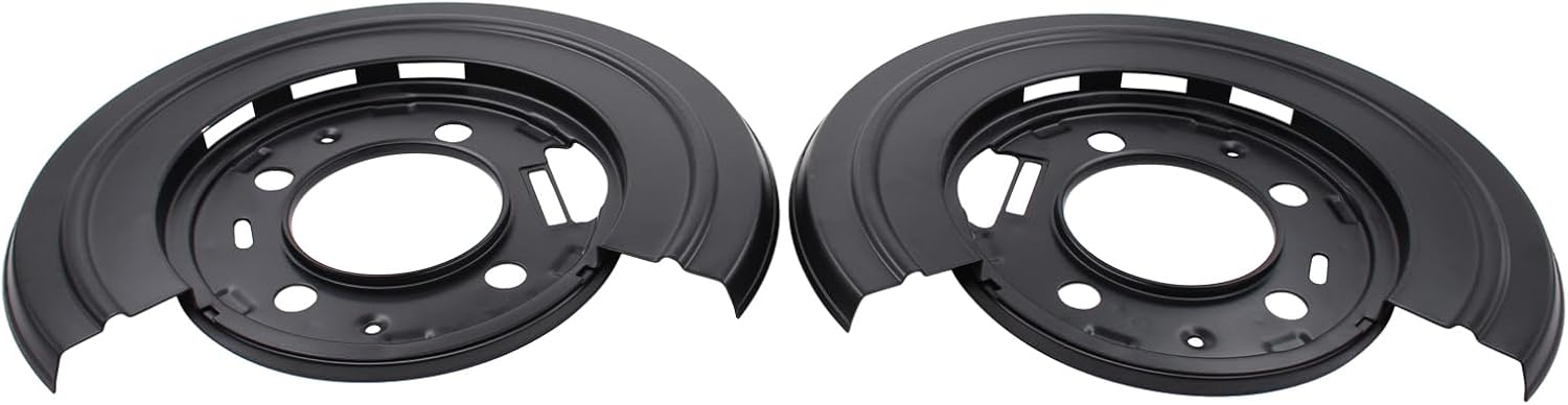 ApplianPar Rear Driver and Passenger Side Brake Dust Shield for Ford Excursion 2000-2005, F250 F350 2003-2016, F450 F550 Super Duty 2011-2016