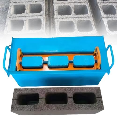 Máquina de molde manual de ladrillos – 45 segundos de formación rápida, 30 ladrillos por hora para la producción de bloques de hormigón