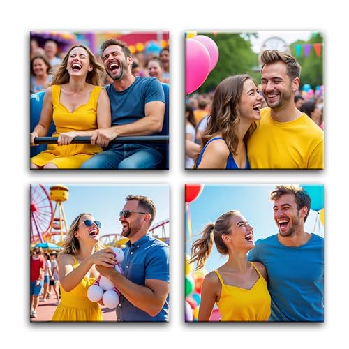 Fun and Easy DIY Fridge Magnets 16 Reva Enterprise Personalized Photo Memory Fridge Magnets โ Custom...