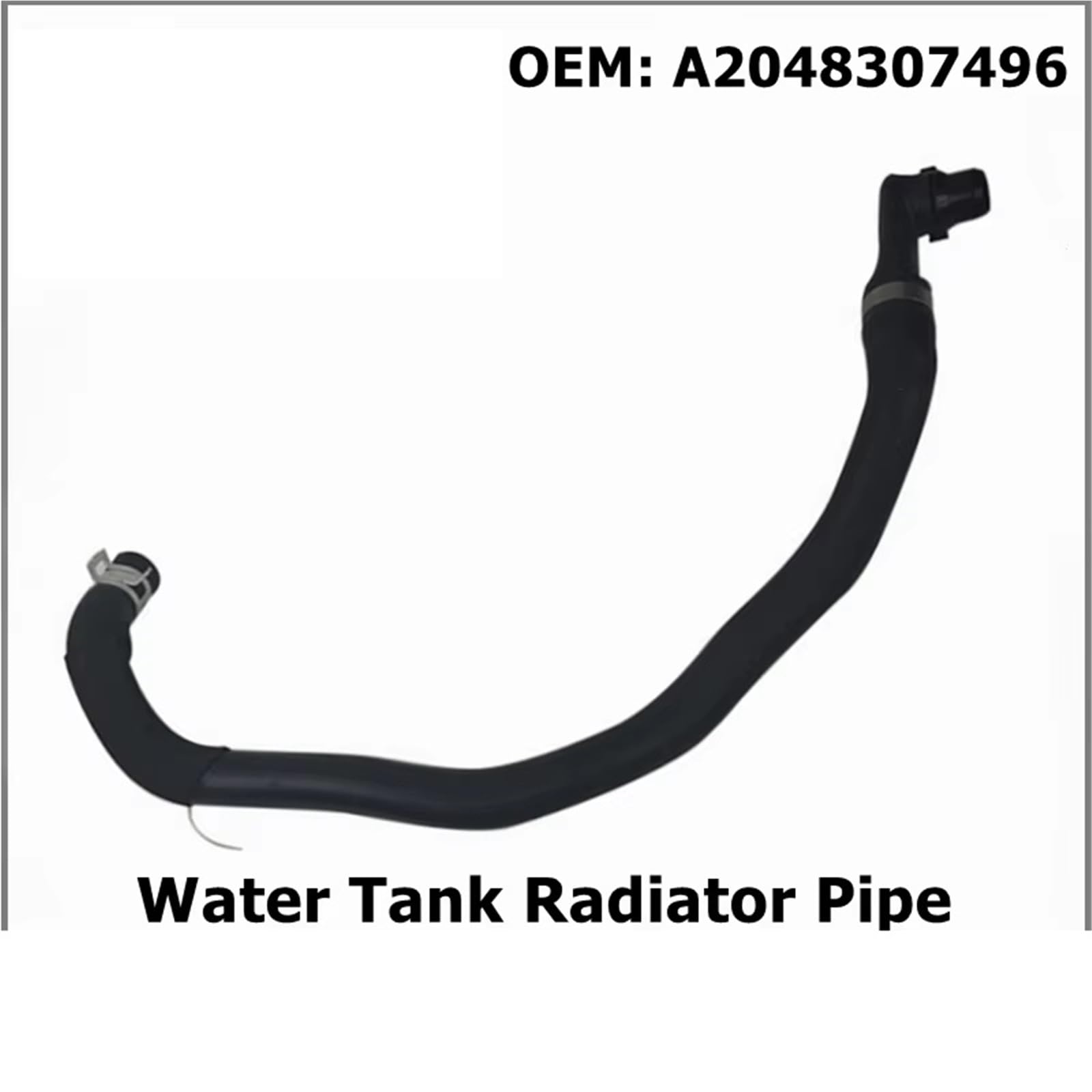 Manguera De Radiador Compatible Con Benz Para C 200 220 250 E 220 250 Mangueras De Calentador De Tubo De Refrigerante De Radiador De Tanque De Agua A2048307496 2048307496