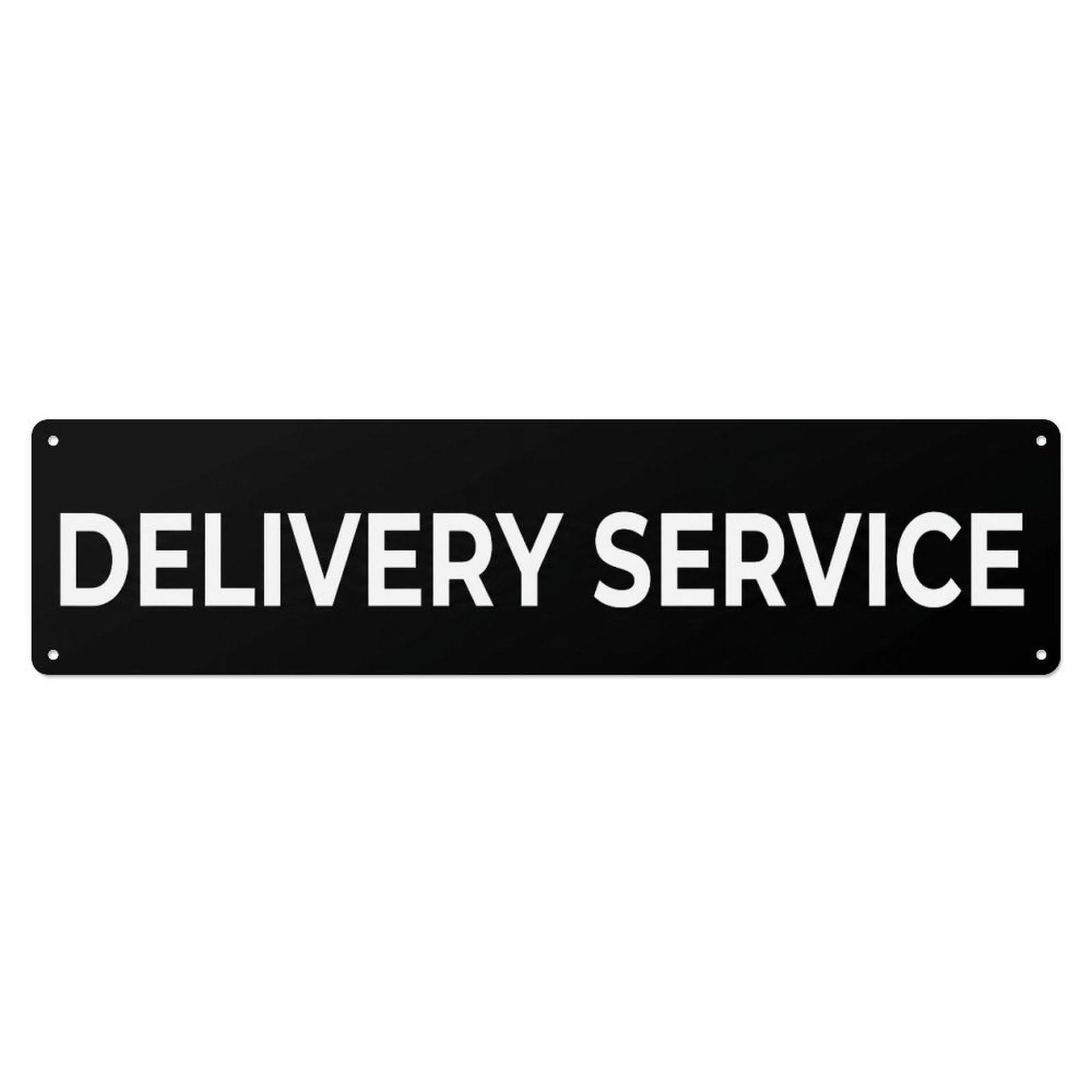 Metal Tin Sign Delivery Service Order Now
