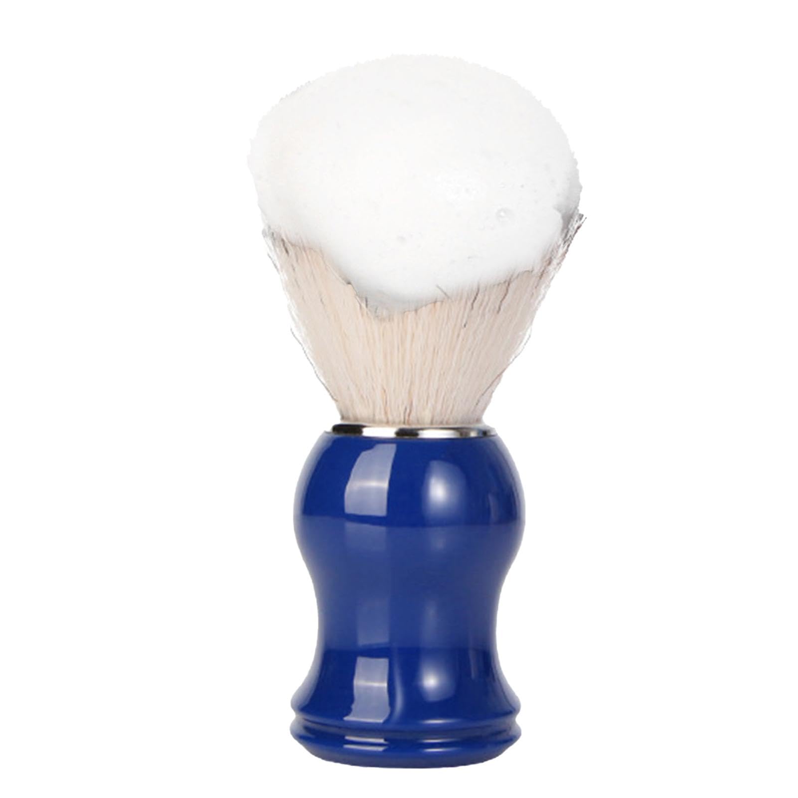 Pennello Per Crema Da Barba Manico Ergonomico Setole Morbide Per Crema E | Pennello Da Rasatura Per Uomo Barbuto Portatile Festa Del Papà Compleanno San Uomini Barbuti