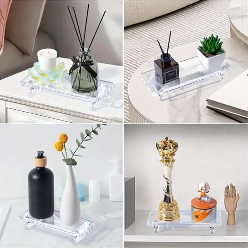 Bandejas de baño acrílicas con base antideslizante protectora 6