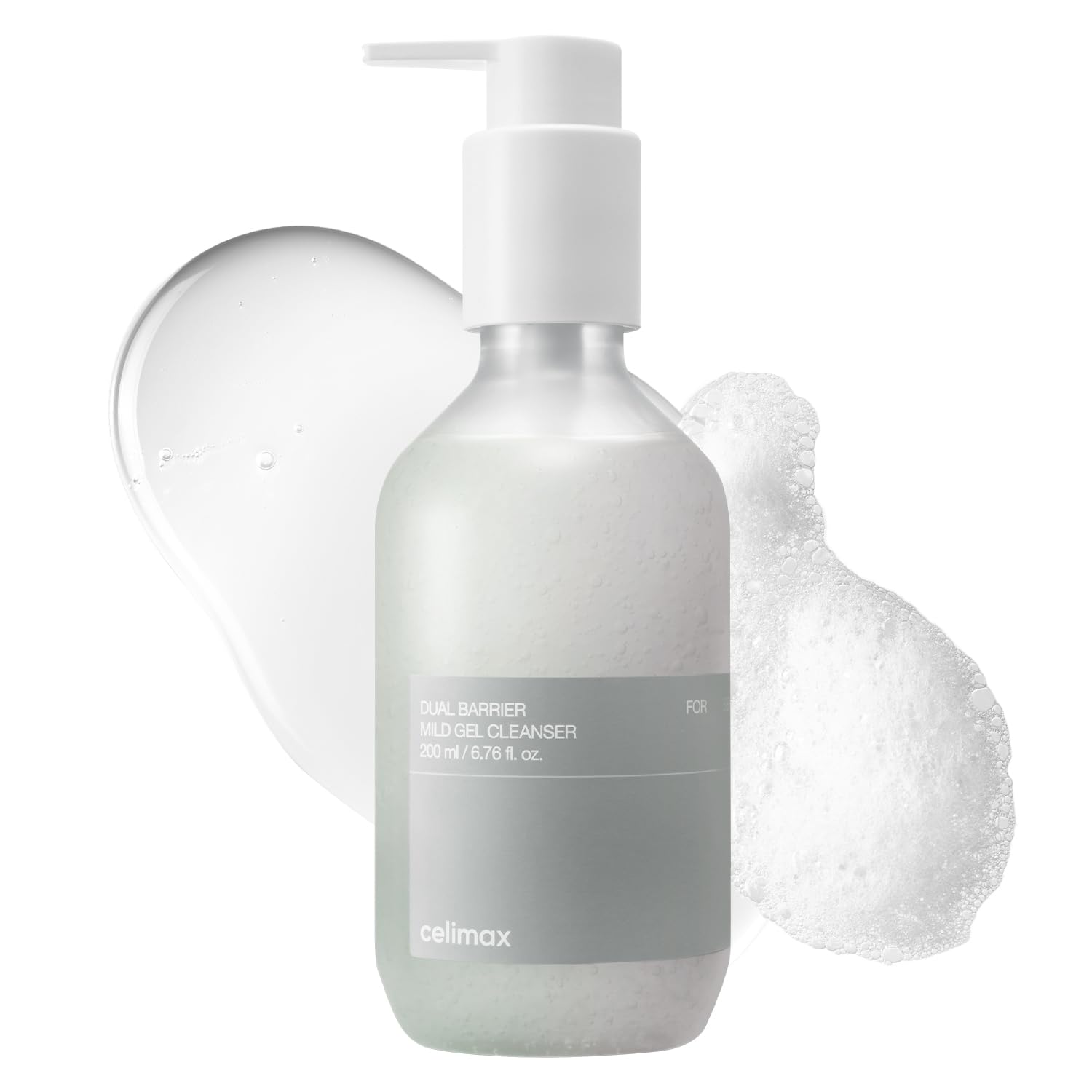 Dual Barrier Mild Gel Cleanser (200ml) | Ceramides & Panthenol for Barrier Repair | Hydrating Face Wash with Allantoin & Sodium Hyaluronate | Soothes & Protects Sensitive Skin