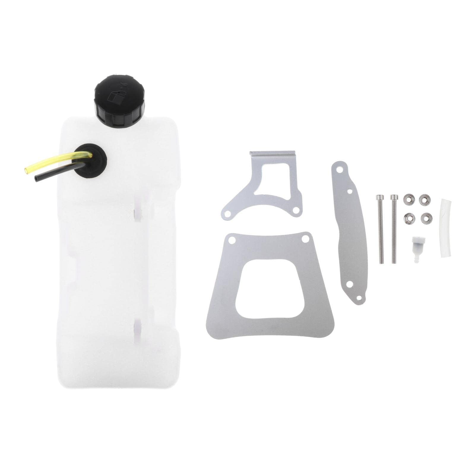 KESOTO Serbatoio Carburante retrò con Kit di Ricambio per Decespugliatore FS106, Bianco