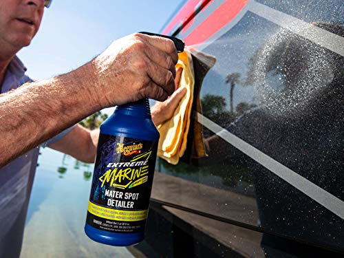 Meguiar'S M180232 Meguiar’S Extreme Marine Water Spot Detailer - Hard Water Stain Remover That Offers Additional Shine And Protection In One Advanced Marine Detailing Spray thumb #2