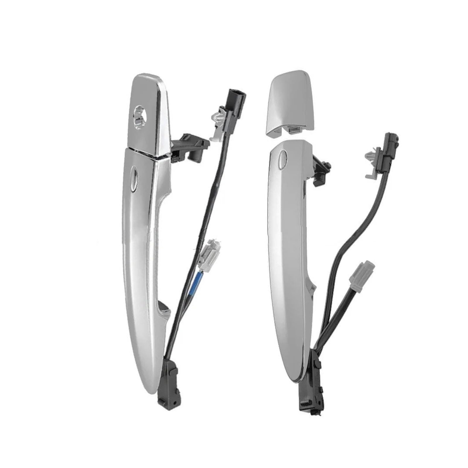 Nokrgqw A Pair Left Handle Passenger 826469N00a For Nissan For Leaf For Maxima For Murano For Sentra 1Pc Car Front Chrome Exterior Door Handles 806469N00a 806451Aa0a(A Pair)
