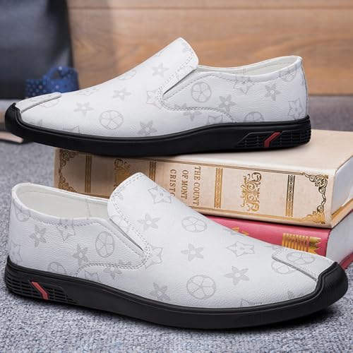 Men's Leather Penny Loafers - Casual Slip - On Style, Ideal for Driving, Wedding, Prom & Slipper Occasions3