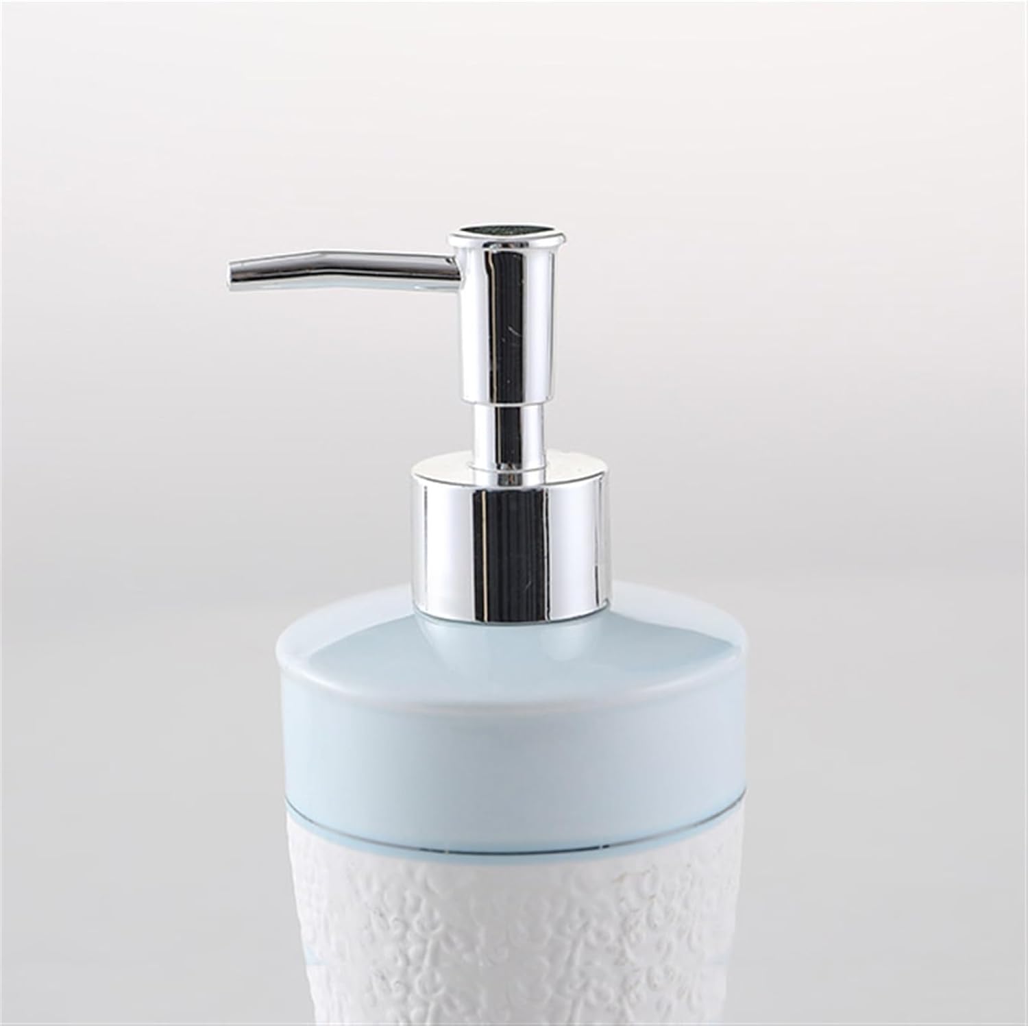 Hand Soap Bottle Bathroom Soap Dispenser for Farmhouse Office Room Ceramic Soap Pump 9.46 Oz Soap Bottle for Lotion Dish Soap Massage Oil，B