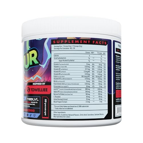Image of Advanced Focus - Sour Gummi Worm