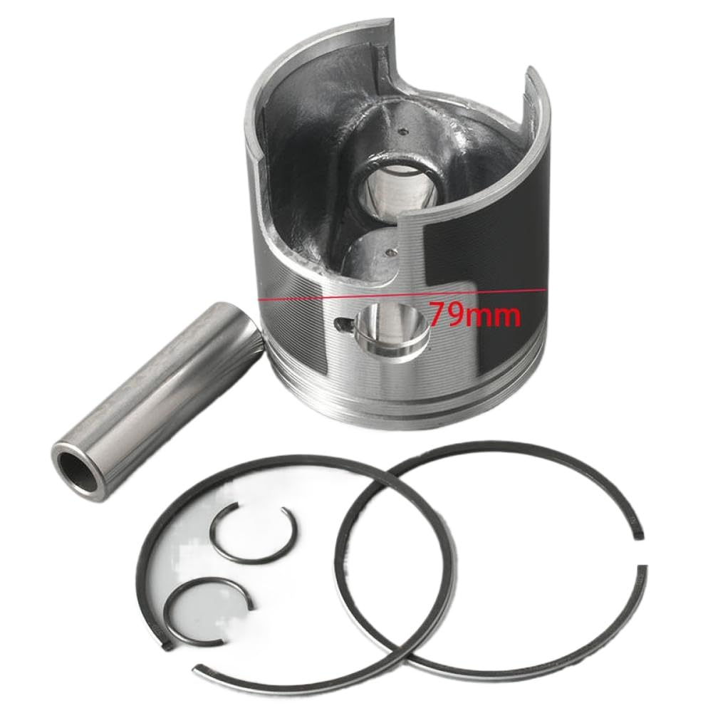 Kit pistone con set anello pistone 12110-94400 e 12140-94400 STD 79MM per motore fuoribordo DT40 DT40C