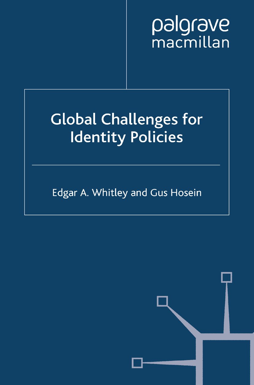 Global Challenges for Identity Policies (Technology, Work and Globalization)