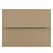 JAM Paper A2 Invitation Envelopes - 4 3/8" x 5 3/4" - Brown Kraft Paper Bag Recycled - 25/pack
