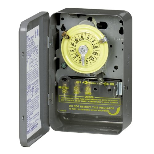 Intermatic Indoor Mechanical Time Switch 120 Volt Gray