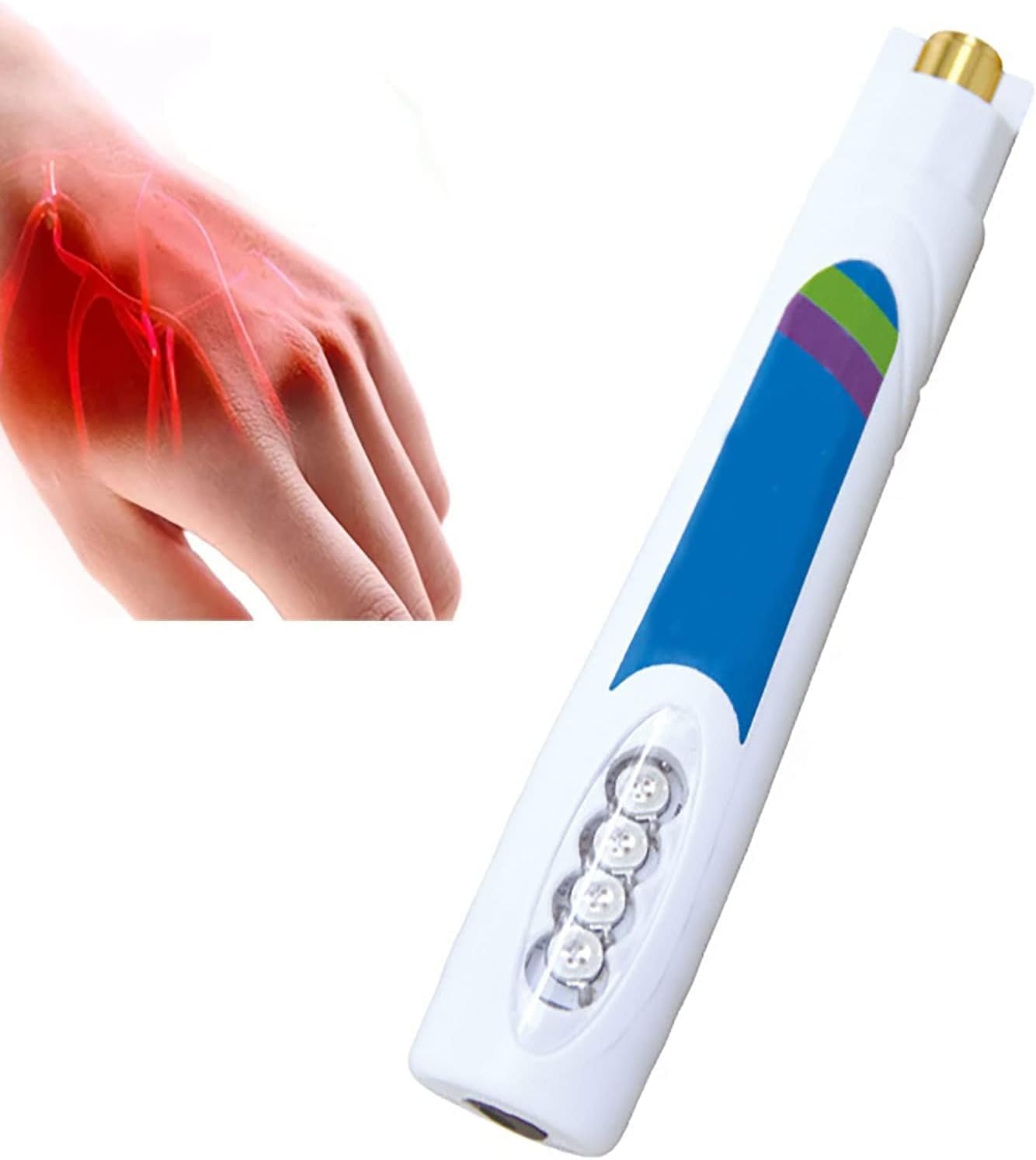 Ponction veineuse facilitée par la lampe de détection vasculaire et imagerie LED portable
