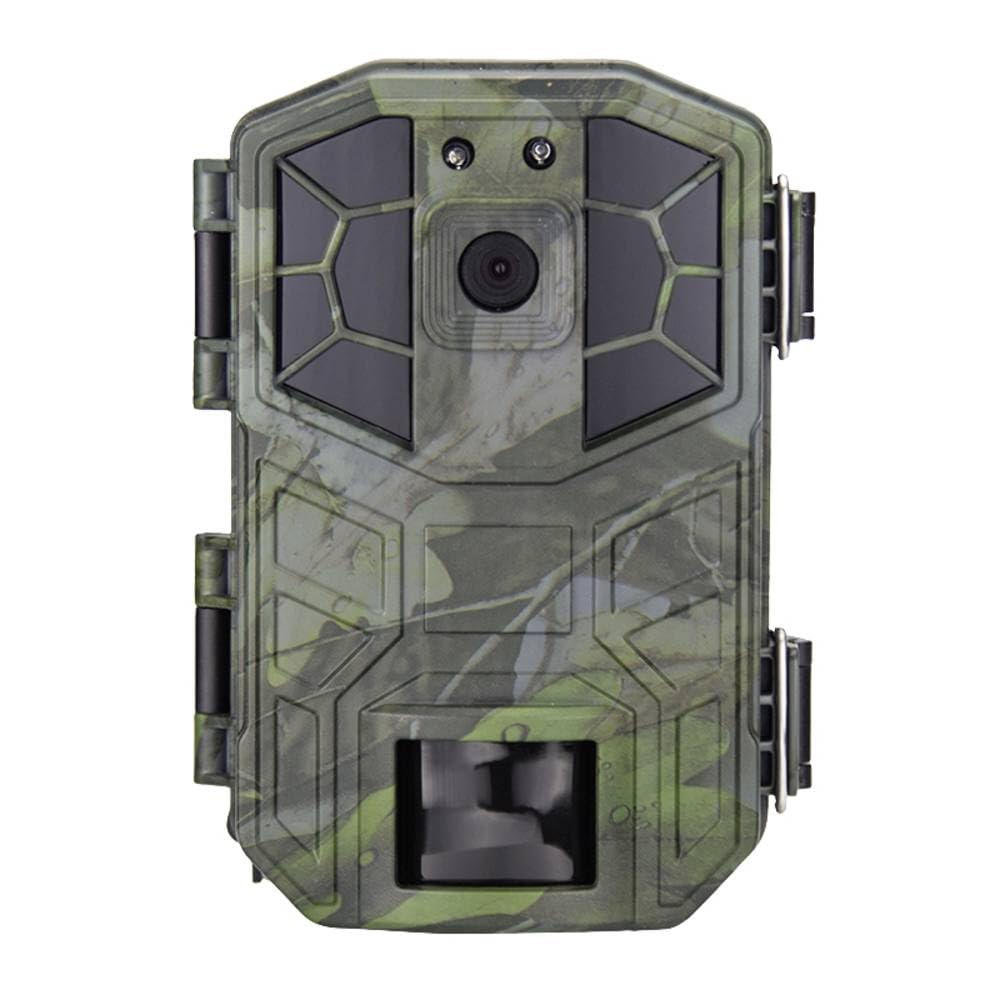 Berger & Schröter | Bluetooth 30 MP Wildkamera, 4k Video mit Bewegungsmelder Handyübertragung WLAN Wildtierkamera 0.3s Auslösezeit No Glow 940nm LED IP66