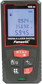 Famastil Trena Laser Digital 100M Profissional Com Cordão