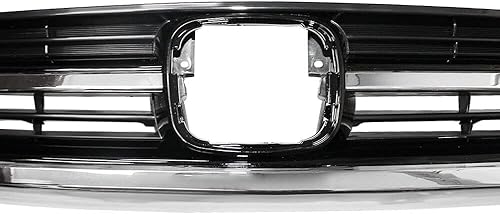 Miniatura 9 de Rejilla de parachoques compatible con Honda CRV CR-V 2010 2011 negro cromado parachoques delantero inferior + rejilla superior