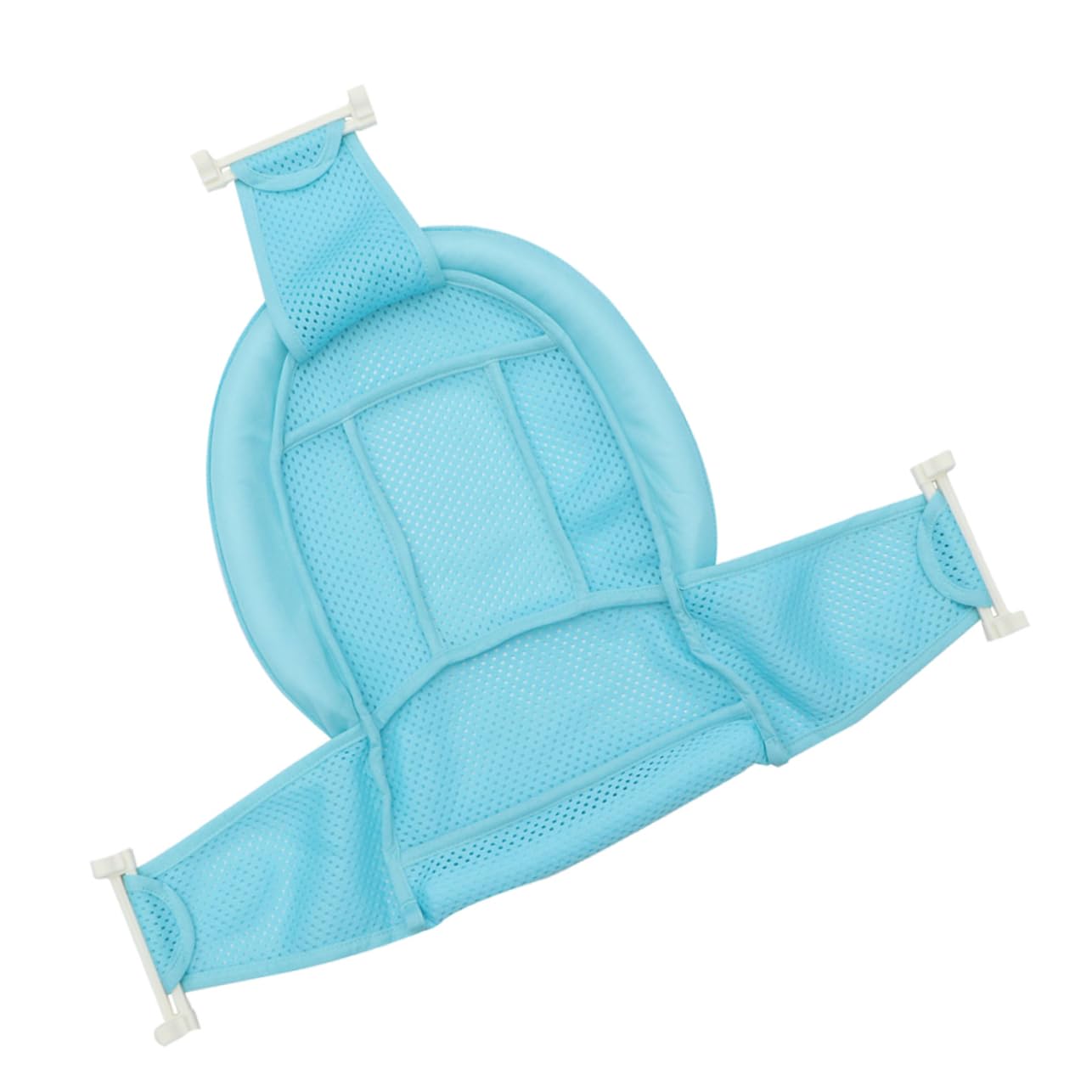 Beatifufu 2pcs Bath Tub Non-Slip Mesh Support Infant Bathing Support Mat Net Bathtub Bath