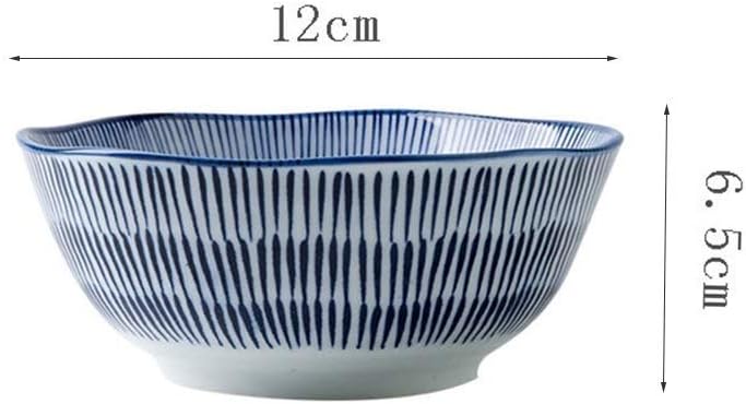 Ceramic Bowl, Tableware, Household Rice Bowl, Soup Bowl, Bowl, Japanese Style，Diameter12cm