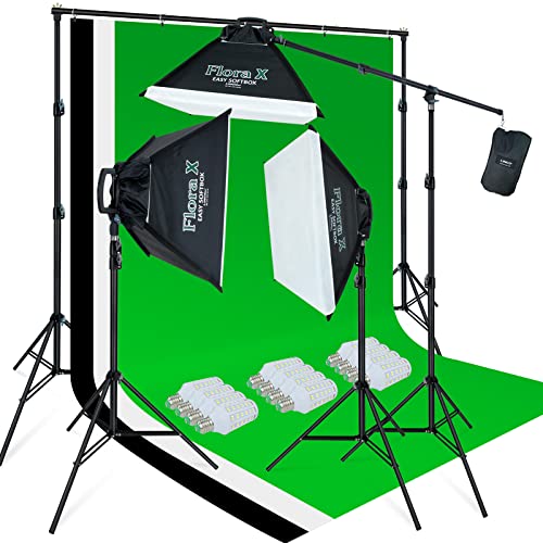 ３３点セット 照明キット ３色背景付き 33点セット 照明キット 3色背景付き