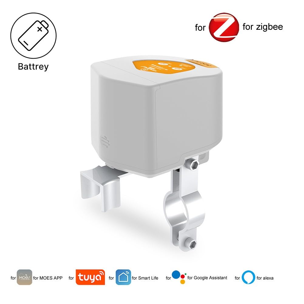 Intelligente per Zigbee Valve Controller Domotica, Compatibile con Google Home, Accesso remoto e Impostazioni di pianificazione del timer