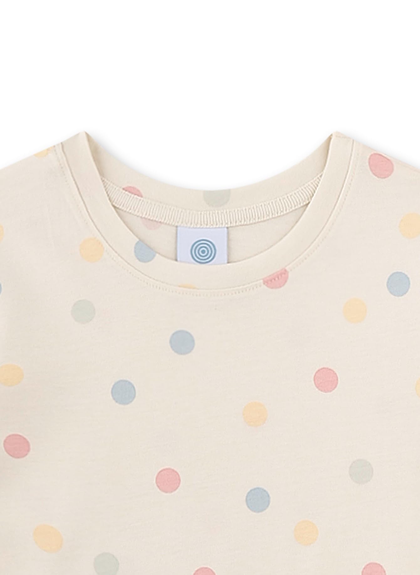 Sanetta 233746 Camisa de Noche, Color Beige, 92 para Niñas