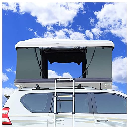 Livre para construir carro SUV com teto rígido, barraca de teto rígido para carro autônomo, barraca de acampamento para carro ao ar livre, almofada grossa e confortável, 6 small gift