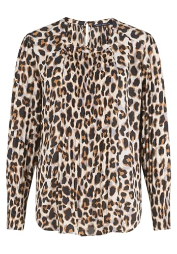 Betty Barclay 8731/2789 Blusas, Beige/Grey, 46 Mujeres