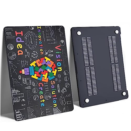 Carcasa MacBook Air 13 M1 con diseño creativo para estudiar y trabajar en cafeterías 6