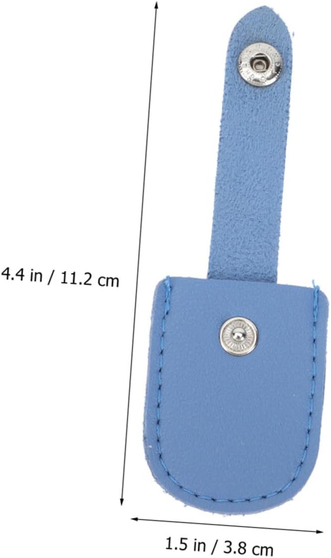 FOMIYES 4pcs Nail Clippers for Women Cuticle Clipper Pouch Pu Cuticle Cutters Bag Fingernail Scissors Holder Scissor Pouch