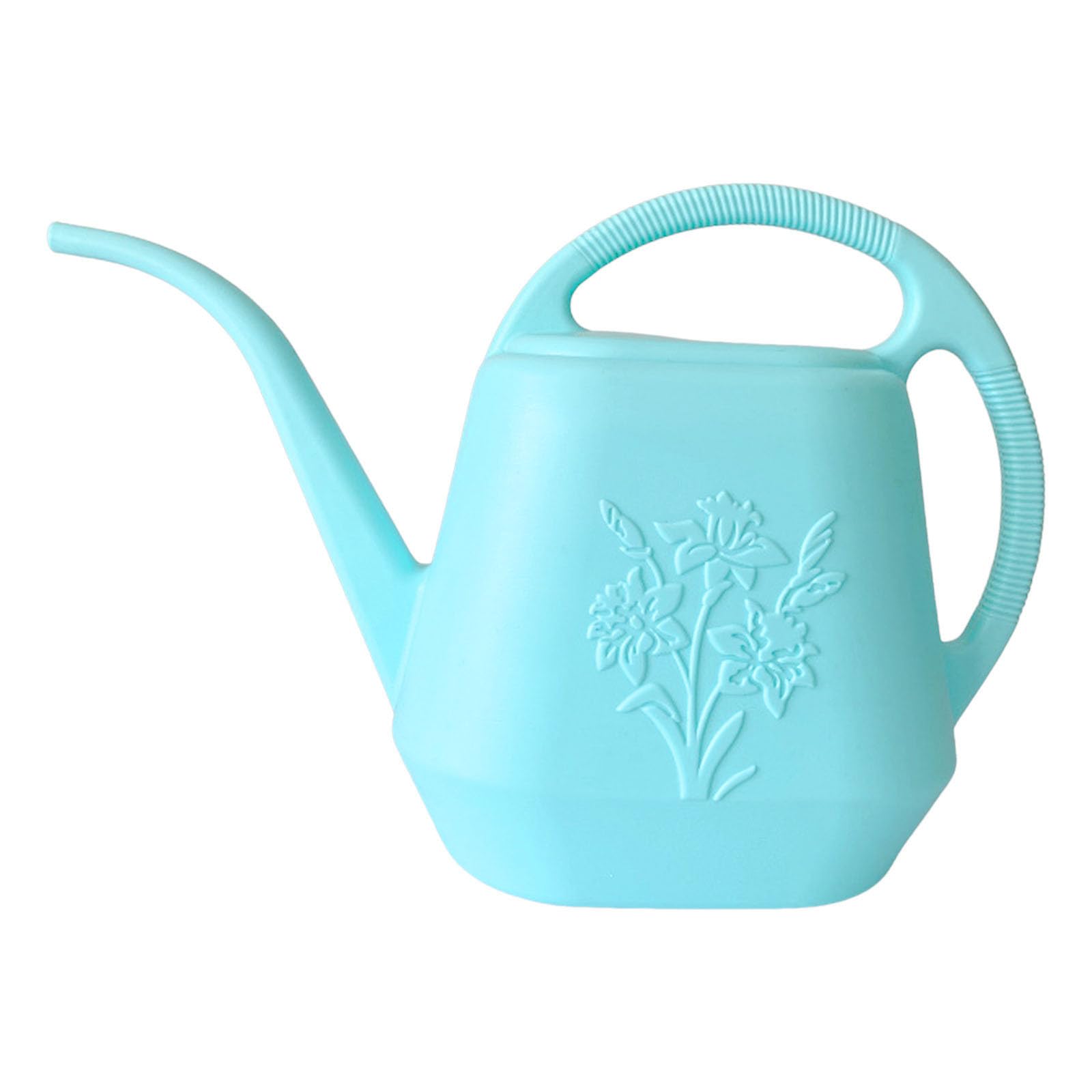 Watering Cans, 4 Litre Plastic Lightweight Water Sprayer, Small Indoor Watering Can for House Plants, Decorative Garden Jug with Long Spout Water Can Ideal for Outdoor Flower Bonsai Plant (Light Blue)