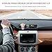 FSTURIOS Bling Car Vent Clip, Rhinestone Bear Ornament Vent Clip with Fragrance Cotton Pad, Cute Crystal Bear Perfume Clips Car Air Freshener for Women Girl, Car Accessories (Pink)