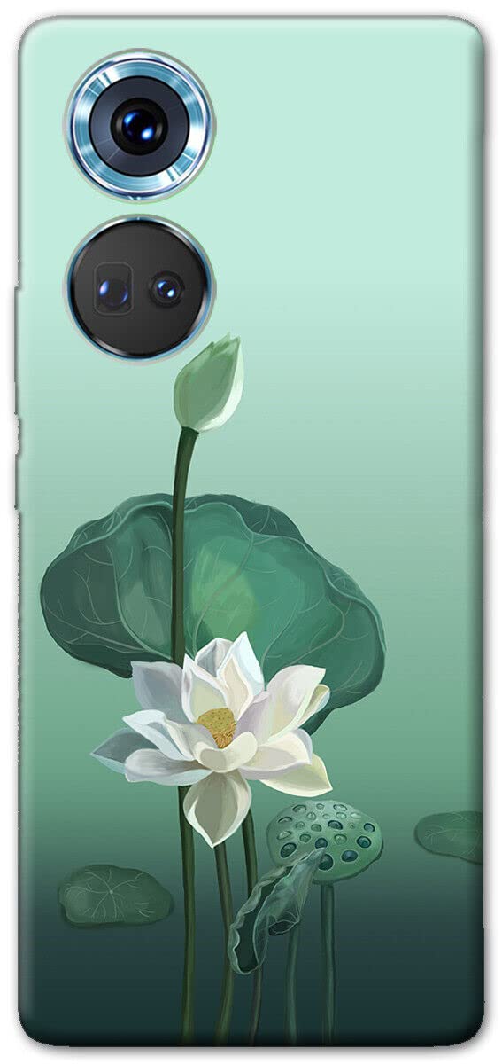 Mixroom - Cover Custodia Back case In TPU Silicone Morbido Per OPPO A91 Fantasia Ali blu N782