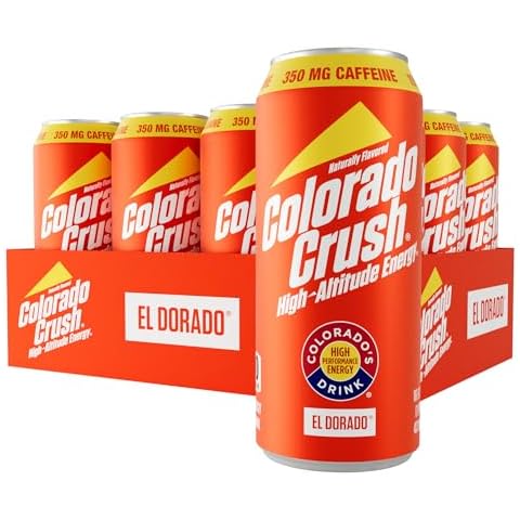 Spike Colorado Crush El Dorado - High-Altitude Energy - 16 Fl Oz (Pack of 12, Sugar-Free) Cover
