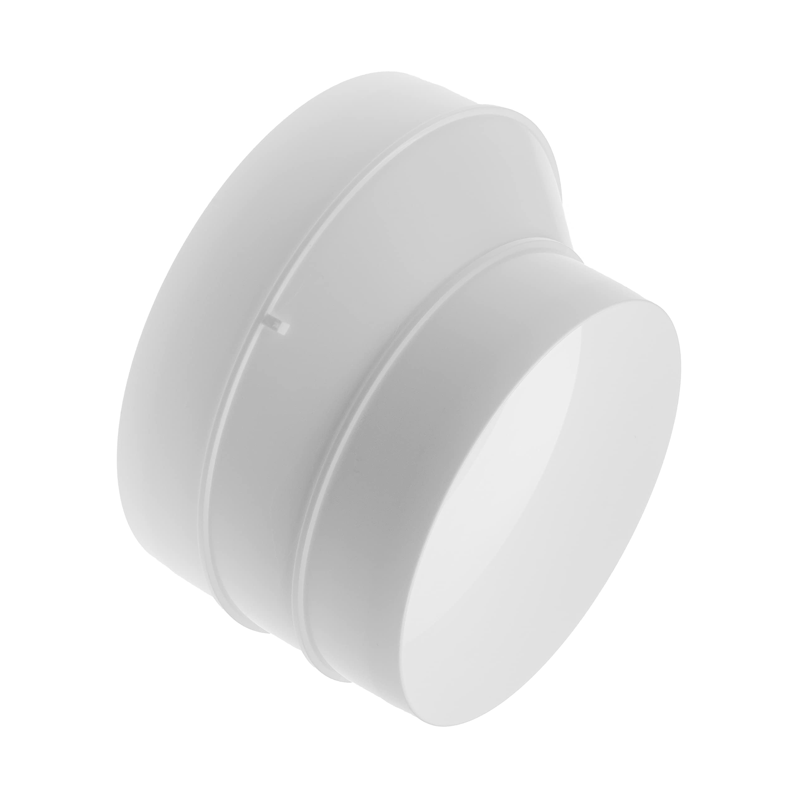 Repa Market 6 do 5 cali / 150 do 125 mm plastikowy okrągły reduktor kanału - podwyższenie rur PVC DWV (odpływ, odpady i wentylacja) sprzęgło redukujące